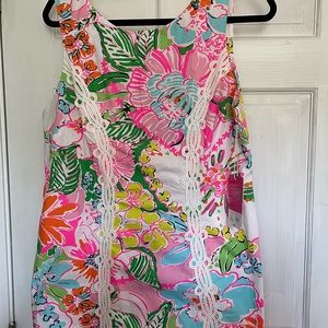 NWT Lilly Pulitzer for Target Nosey Posie Sleeveless Round Neck Dress Size 16